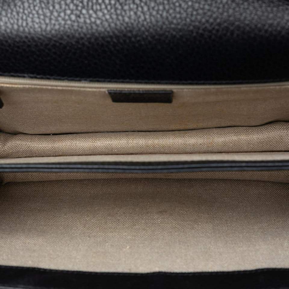 Gucci Medium Dollar Calfskin Interlocking G Crossbody