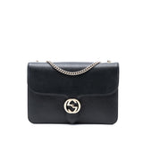 Gucci Medium Dollar Calfskin Interlocking G Crossbody