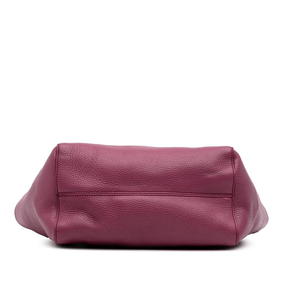 Gucci Medium Dollar Calfskin Swing Tote