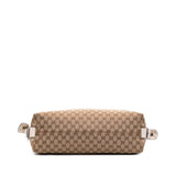 Gucci Medium GG Canvas Bamboo Bar Tote
