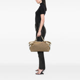 Gucci Medium GG Canvas Bamboo Bar Tote