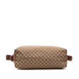 Gucci Medium GG Canvas Bamboo Bar Tote