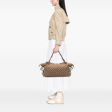 Gucci Medium GG Canvas Bamboo Bar Tote