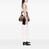 Gucci Medium GG Canvas Bamboo Indy Hobo