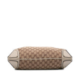 Gucci Medium GG Canvas Bamboo Indy Hobo