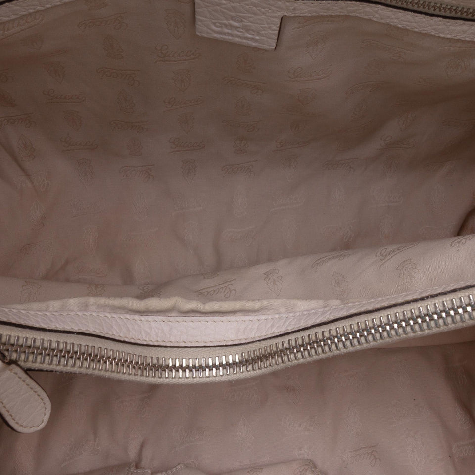 Gucci Medium GG Canvas Bamboo Libeccio Tote