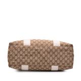Gucci Medium GG Canvas Bamboo Libeccio Tote