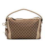 Gucci Medium GG Canvas Bella Shoulder Bag