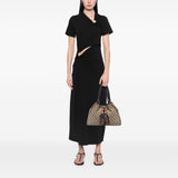Gucci Medium GG Canvas Braided Peggy Tote