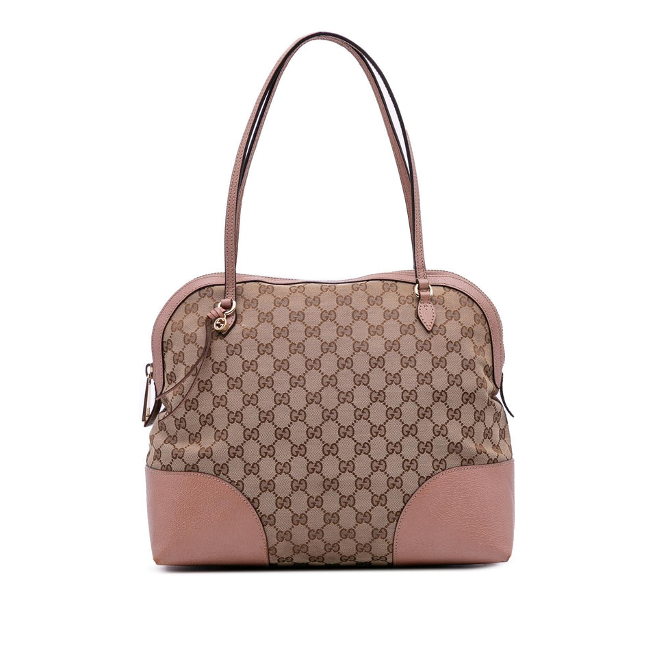 Gucci Medium GG Canvas Bree Dome Tote