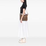 Gucci Medium GG Canvas Bree Satchel