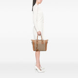 Gucci Medium GG Canvas Charm Satchel