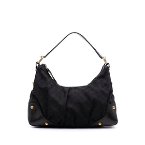Gucci Medium GG Canvas Jockey Hobo