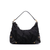 Gucci Medium GG Canvas Jockey Hobo