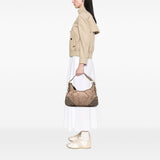 Gucci Medium GG Canvas Jockey Hobo