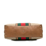 Gucci Medium GG Canvas Rania Top Handle Bag