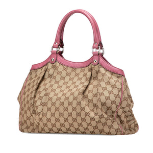 Gucci Medium GG Canvas Sukey Tote
