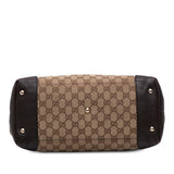 Gucci Medium GG Canvas Web Dressage Tote