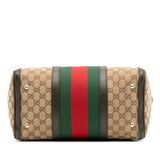 Gucci Medium GG Canvas Web Joy Boston Bag