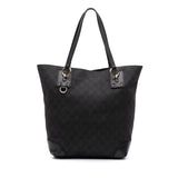 Gucci Medium GG Denim Charm Tote
