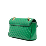 Gucci Medium GG Marmont Matelasse Diagonal Leather Torchon Shoulder Bag