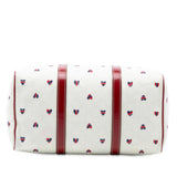 Gucci Medium GG Supreme Hearts Joy Boston Bag