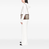 Gucci Medium GG Supreme Ophidia Web Chain Shoulder Bag