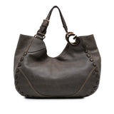 Gucci Medium Grained Calfskin Charlotte Hobo