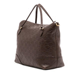 Gucci Medium Guccissima Bree Fold Over Tote