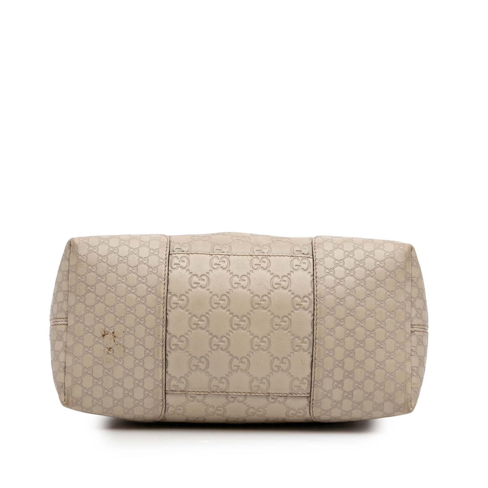 Gucci Medium Guccissima Bree Fold Over Tote