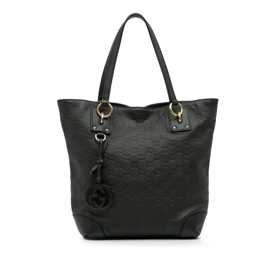 Gucci Medium Guccissima Charm Tote