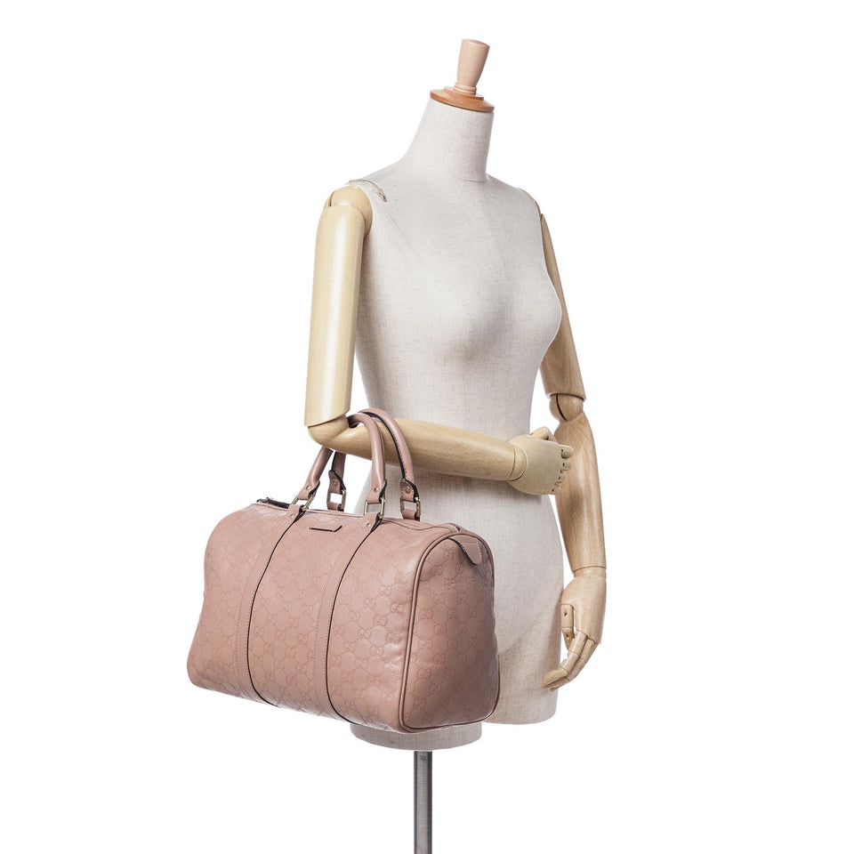 Gucci Medium Guccissima Joy Boston Bag