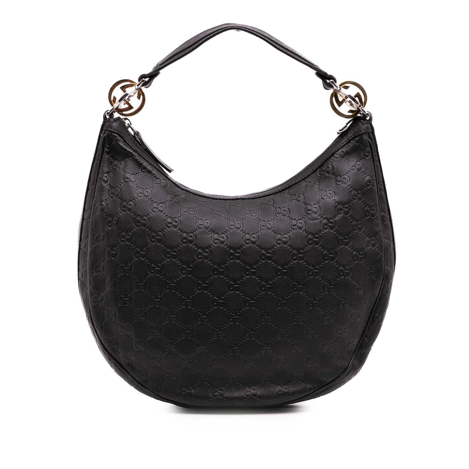 Gucci Medium Guccissima Twins Hobo