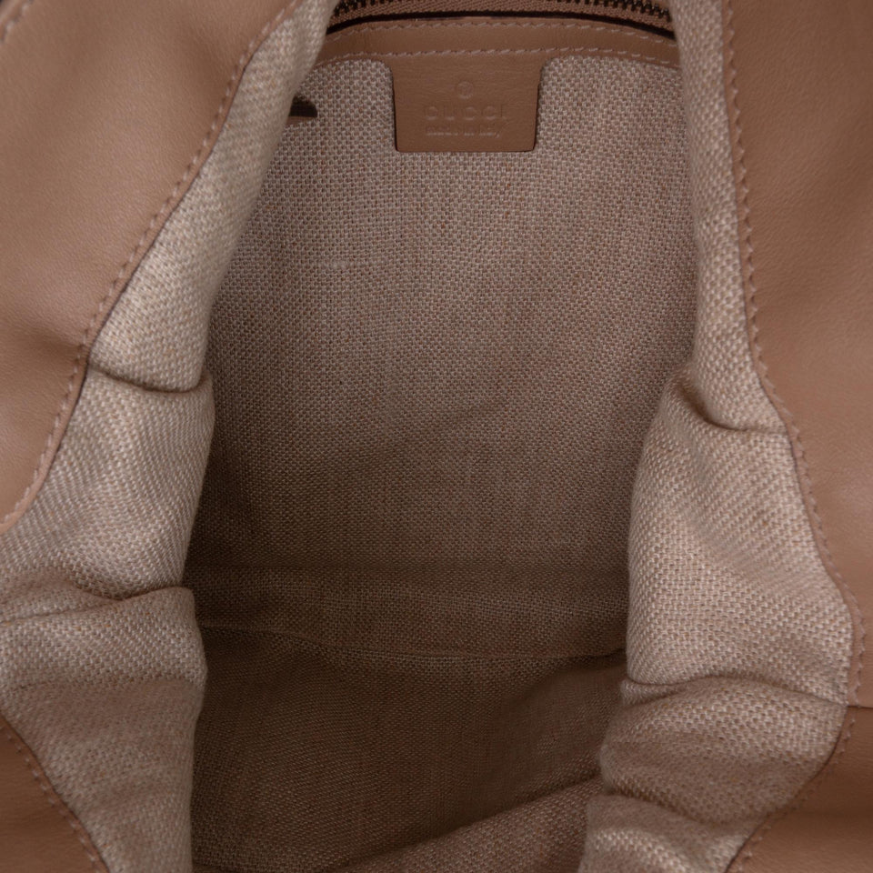 Gucci Medium Leather 1970 Chain Hobo Bag