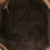 Gucci Medium Leather Bamboo Bar Tote