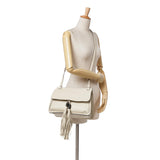 Gucci Medium Leather Bamboo Daily Crossbody