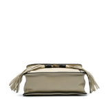 Gucci Medium Leather Bamboo Daily Crossbody