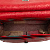 Gucci Medium Leather Bamboo Daily Crossbody