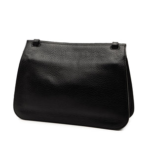 Gucci Medium Leather Bamboo Daily Crossbody