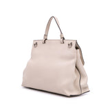 Gucci Medium Leather Bamboo Daily Satchel