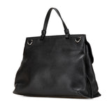 Gucci Medium Leather Bamboo Daily Satchel