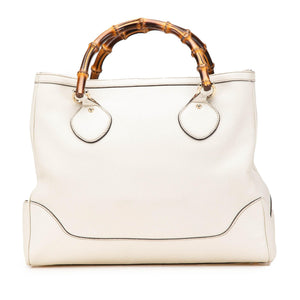 Gucci Medium Leather Bamboo Diana Tote