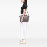 Gucci Medium Leather GG Charm Dome Satchel