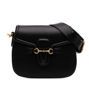 Gucci Medium Leather Lady Web Crossbody