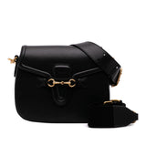 Gucci Medium Leather Lady Web Crossbody