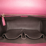 Gucci Medium Leather Miss Bamboo Crossbody