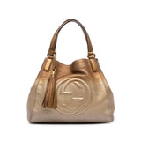Gucci Medium Leather Ombre Soho Cellarius Tote