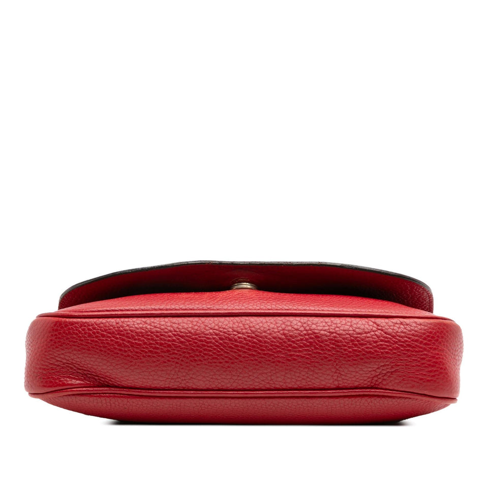 Gucci Medium Leather Soho Chain Flap Crossbody