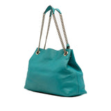 Gucci Medium Leather Soho Chain Tote