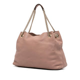 Gucci Medium Leather Soho Chain Tote